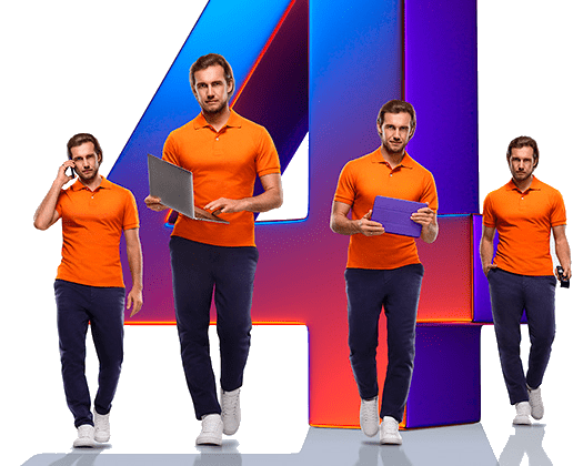 Великолепная четверка Ростелеком в посёлок Первомайский (Иркутская область)